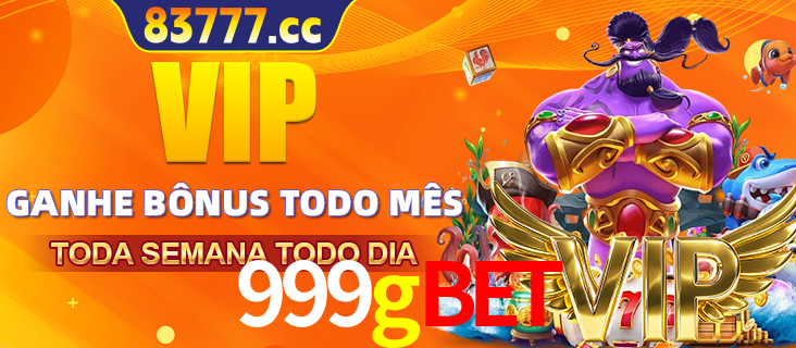 Banner promocional do 999gbet oferecendo 100% de recompensas adicionais contínuas para quem fizer o login diário (Daily sign-in), com um mascote de coelho.